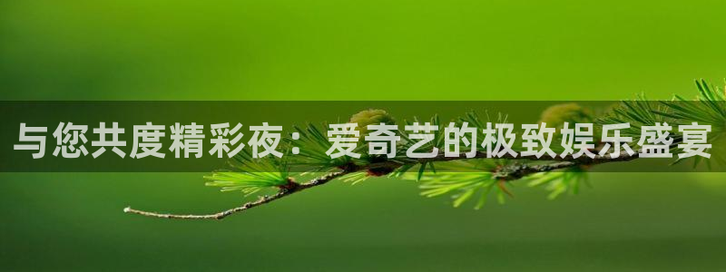 万事娱乐 - ng大舞台,有梦你就来：与您共度精彩夜：爱奇艺的极致娱乐盛宴