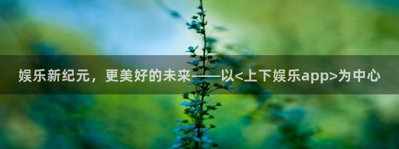 壹号注册入口app下载：娱乐新纪元，更美好的未来——以<上下娱乐app>为中心